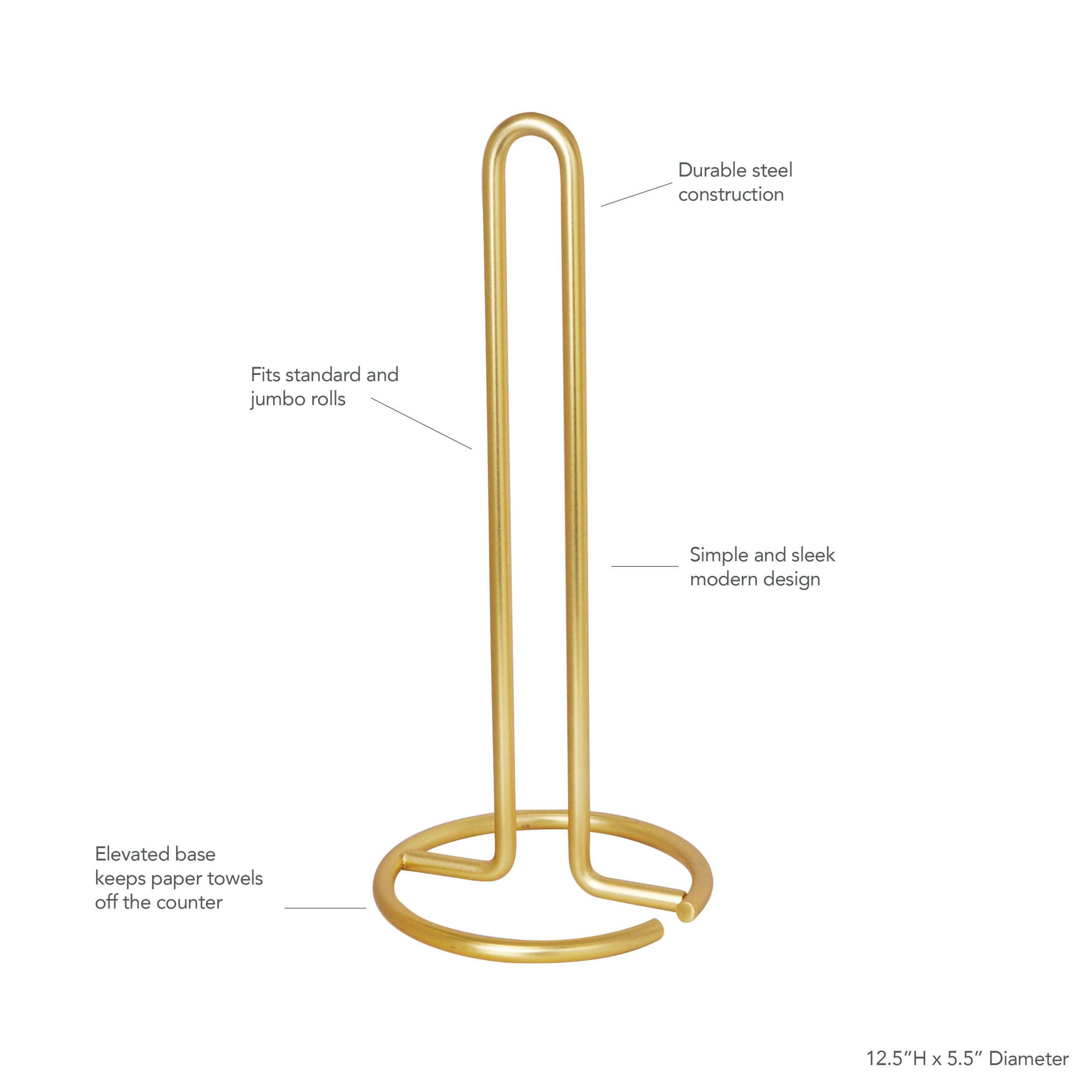 Freestanding Metal Paper Towel Holder - Image 3