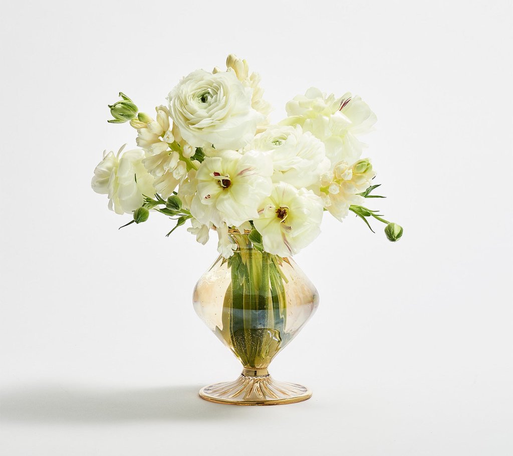Modern Champagne Decorative Bud Vase - Image 2