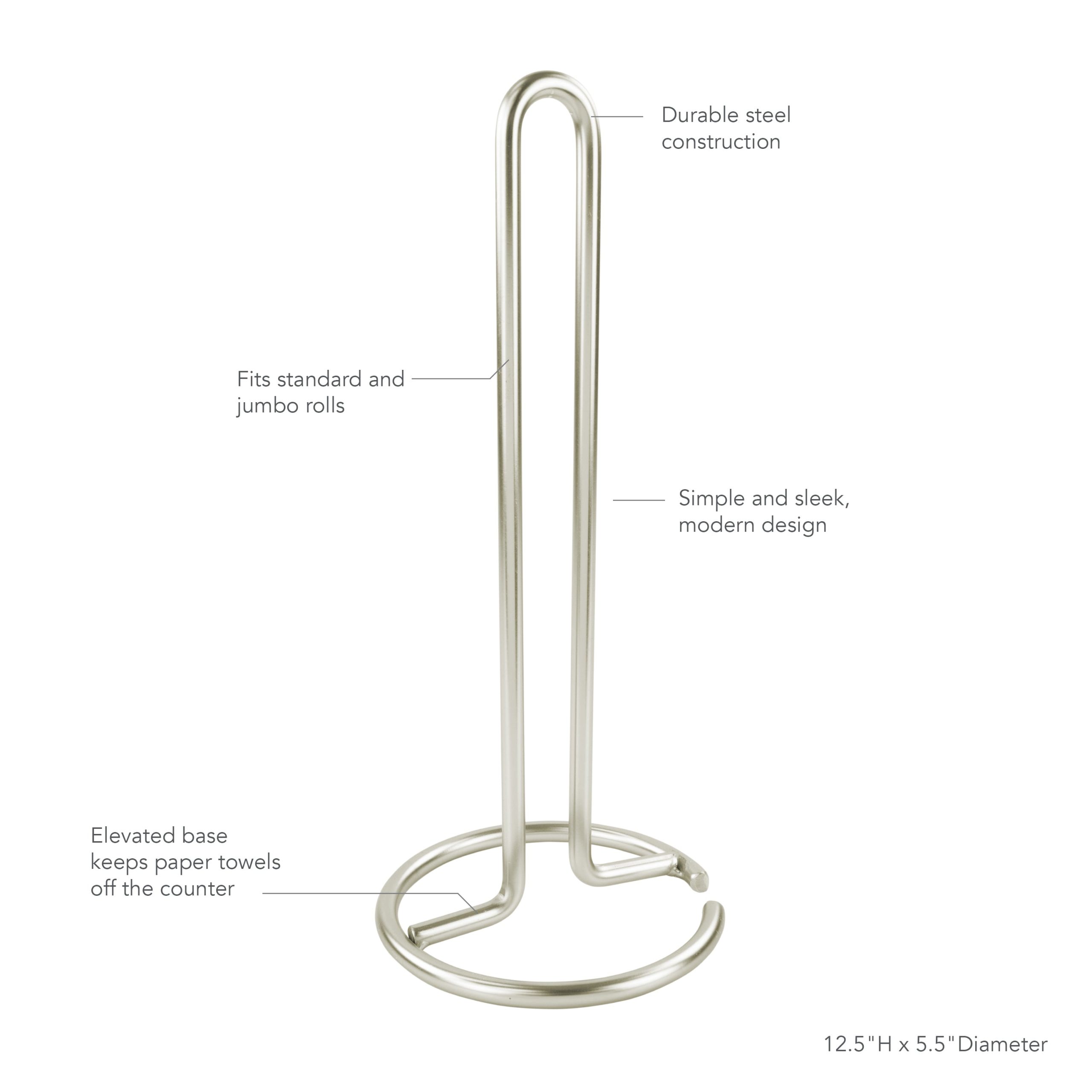 Freestanding Metal Paper Towel Holder - Image 6