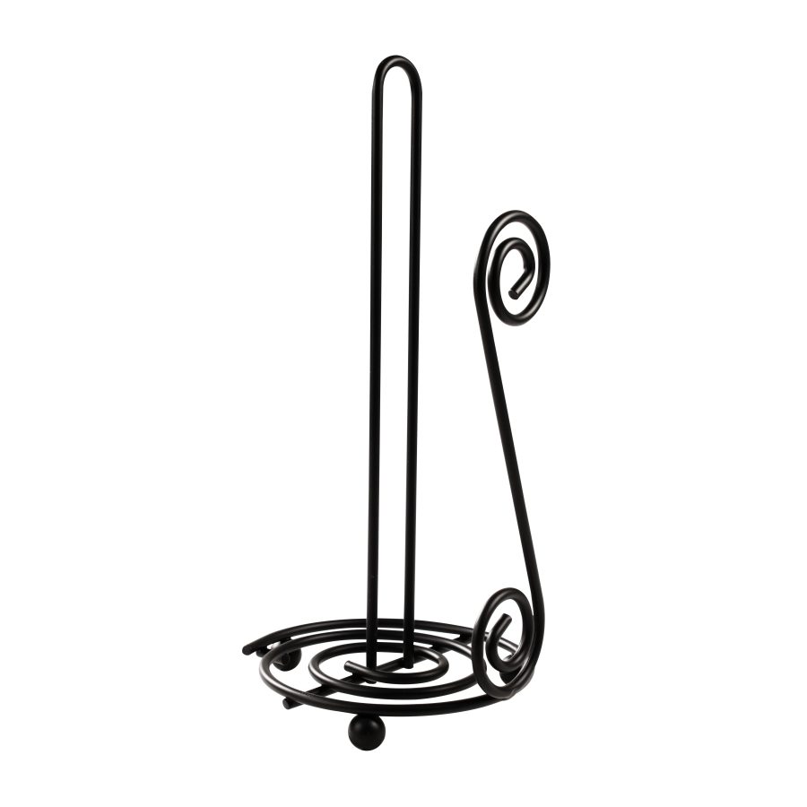Simple Freestanding Metal Paper Towel Holder