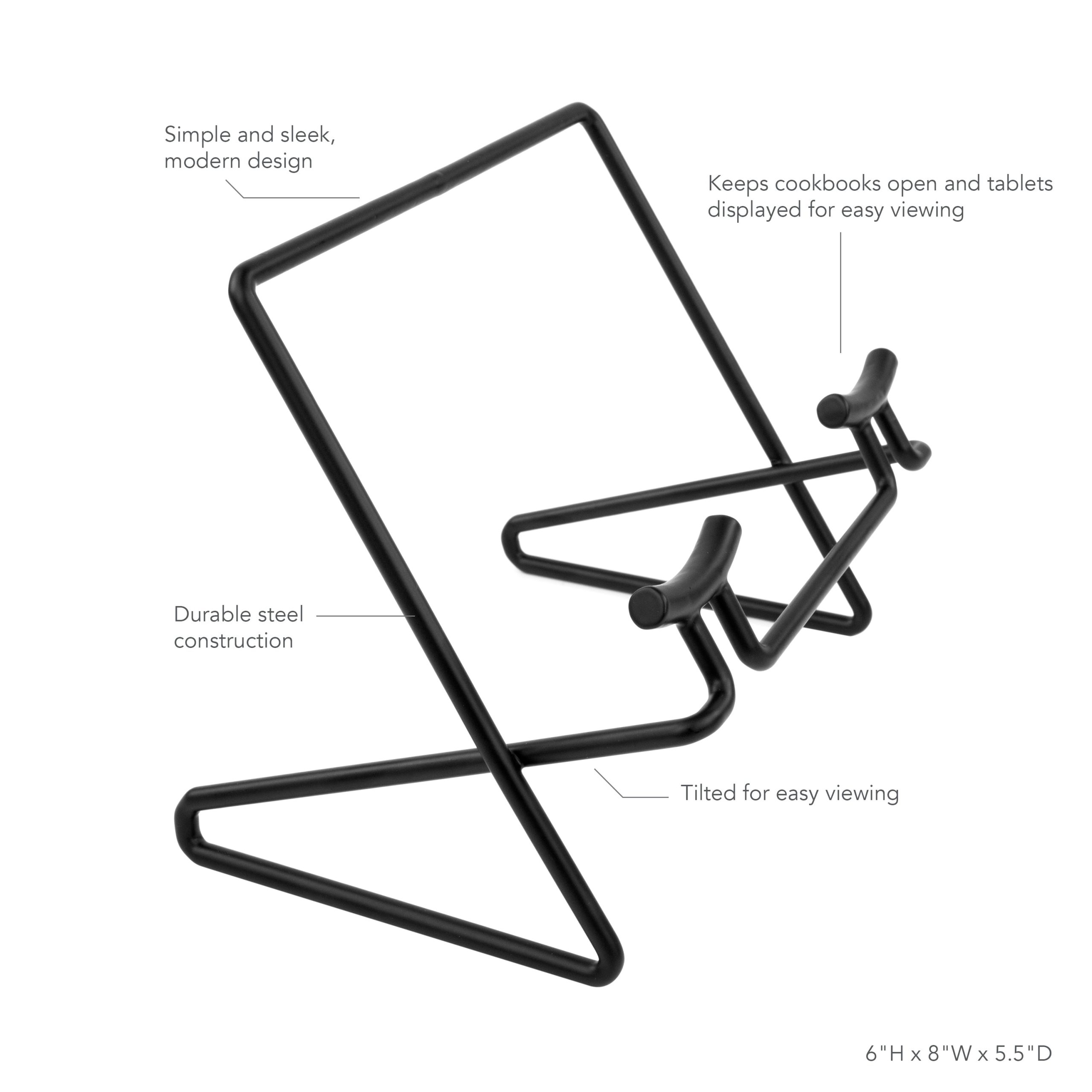 Adjustable Countertop Cookbook Display Stand - Image 3
