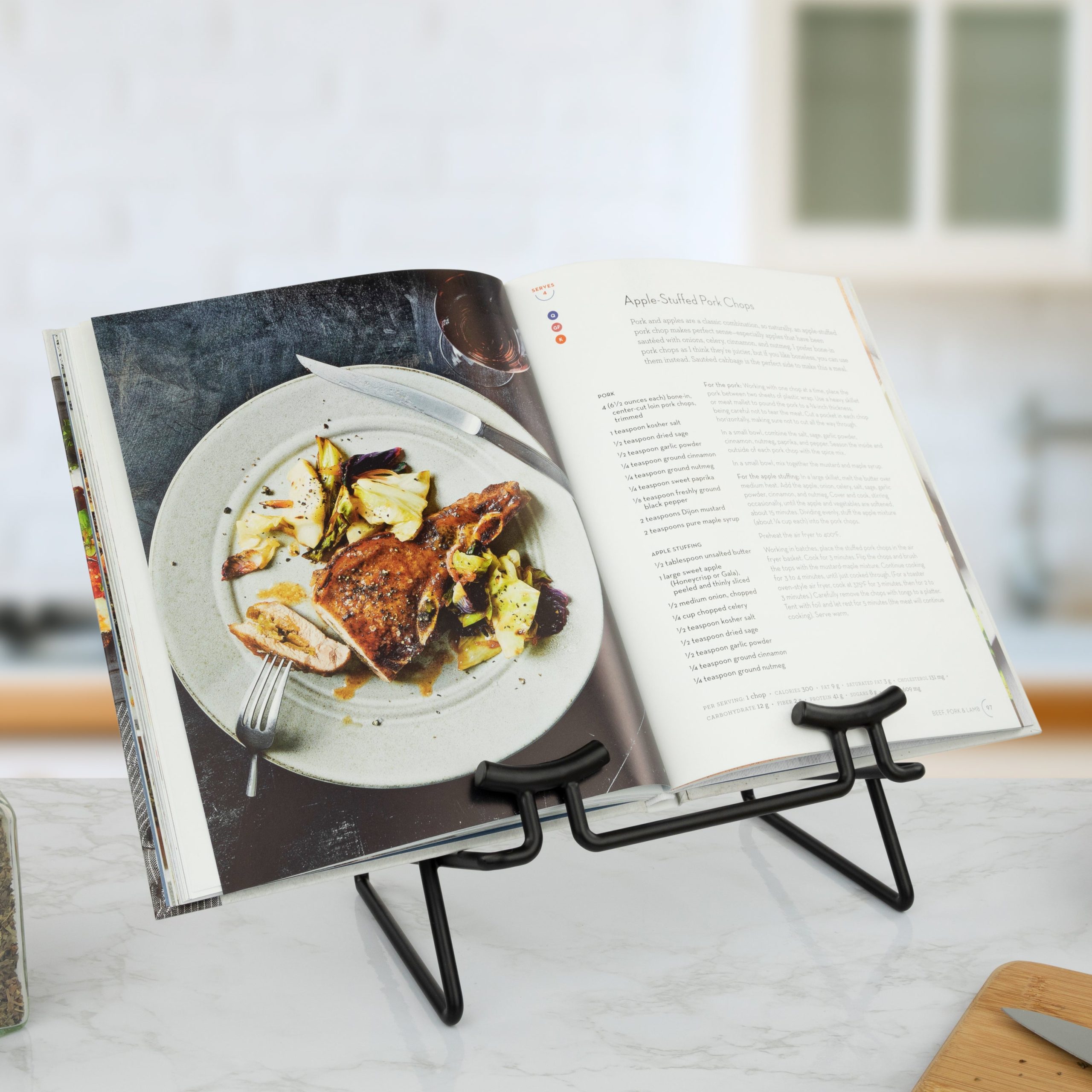 Adjustable Countertop Cookbook Display Stand - Image 2