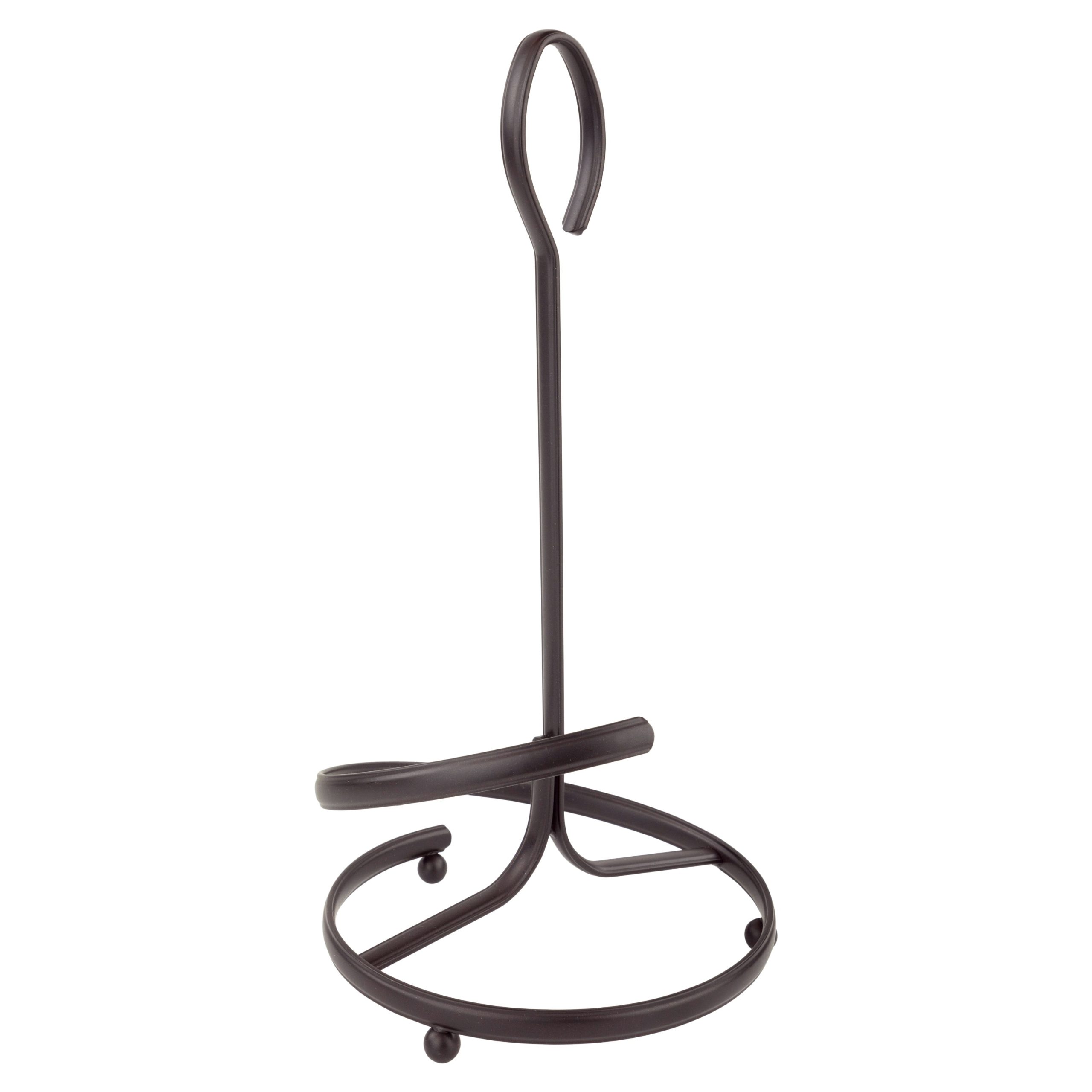 Compact Freestanding Metal Paper Towel Holder - Image 4