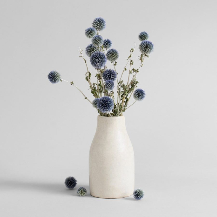 Textured Ivory Decorative Vase for Everyday Home Styling