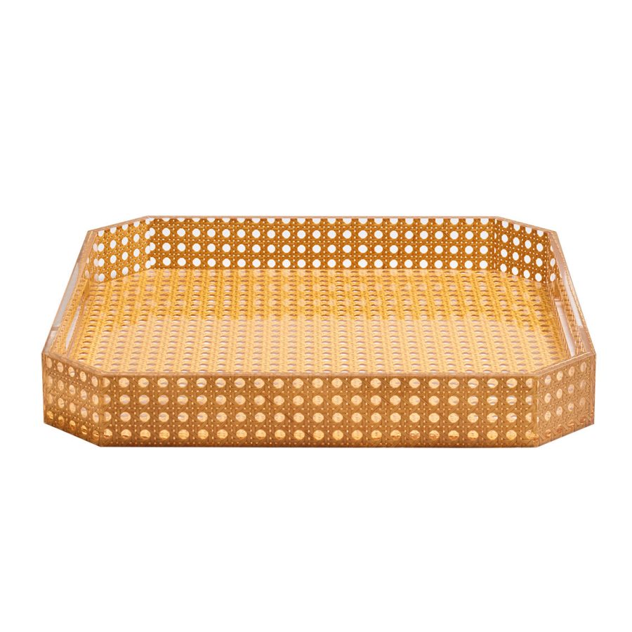 Versatile Natural Decorative Serving Tray