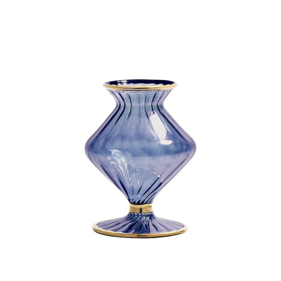 Classic Blue Decorative Bud Vase