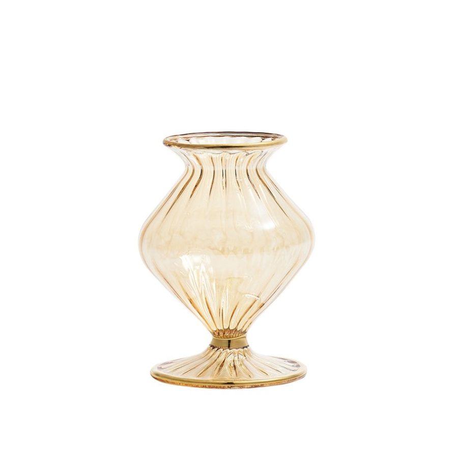 Modern Champagne Decorative Bud Vase
