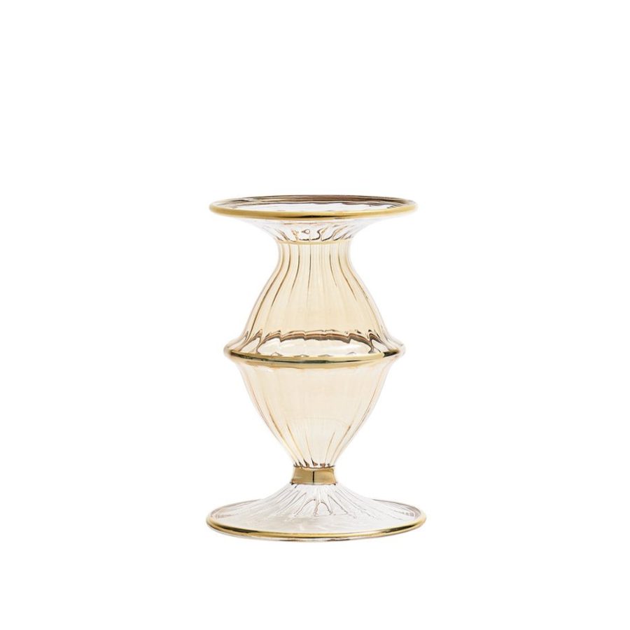 Classic Champagne Decorative Candle Holder