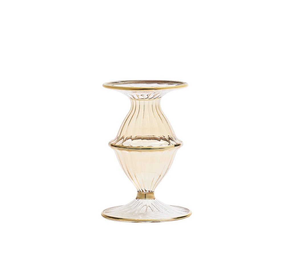Classic Champagne Decorative Candle Holder