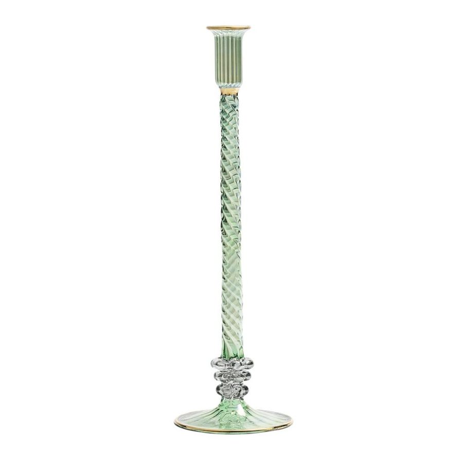 Modern Green Decorative Candle Holder