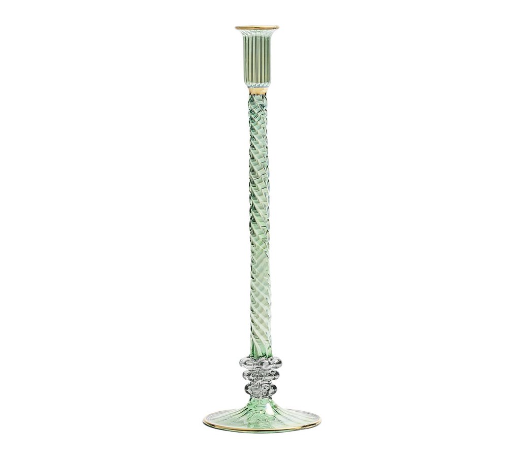Modern Green Decorative Candle Holder