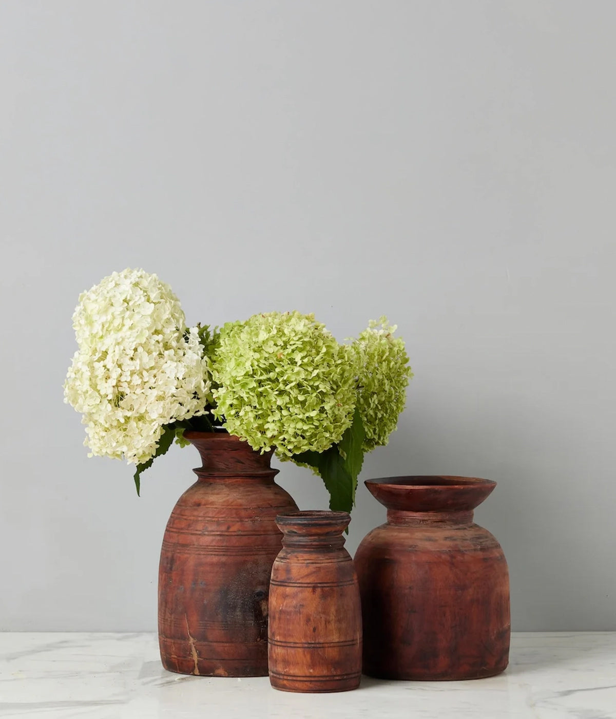 Polished Wood Decorative Vase for Everyday Home Styling - Image 2