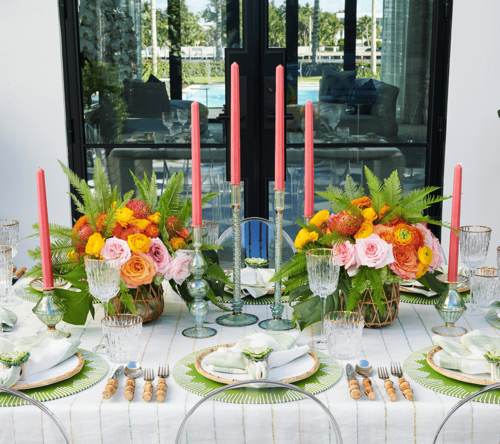 Relaxed Green Decorative Candle Holder - Image 3