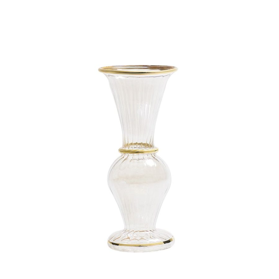 Classic Clear Decorative Bud Vase